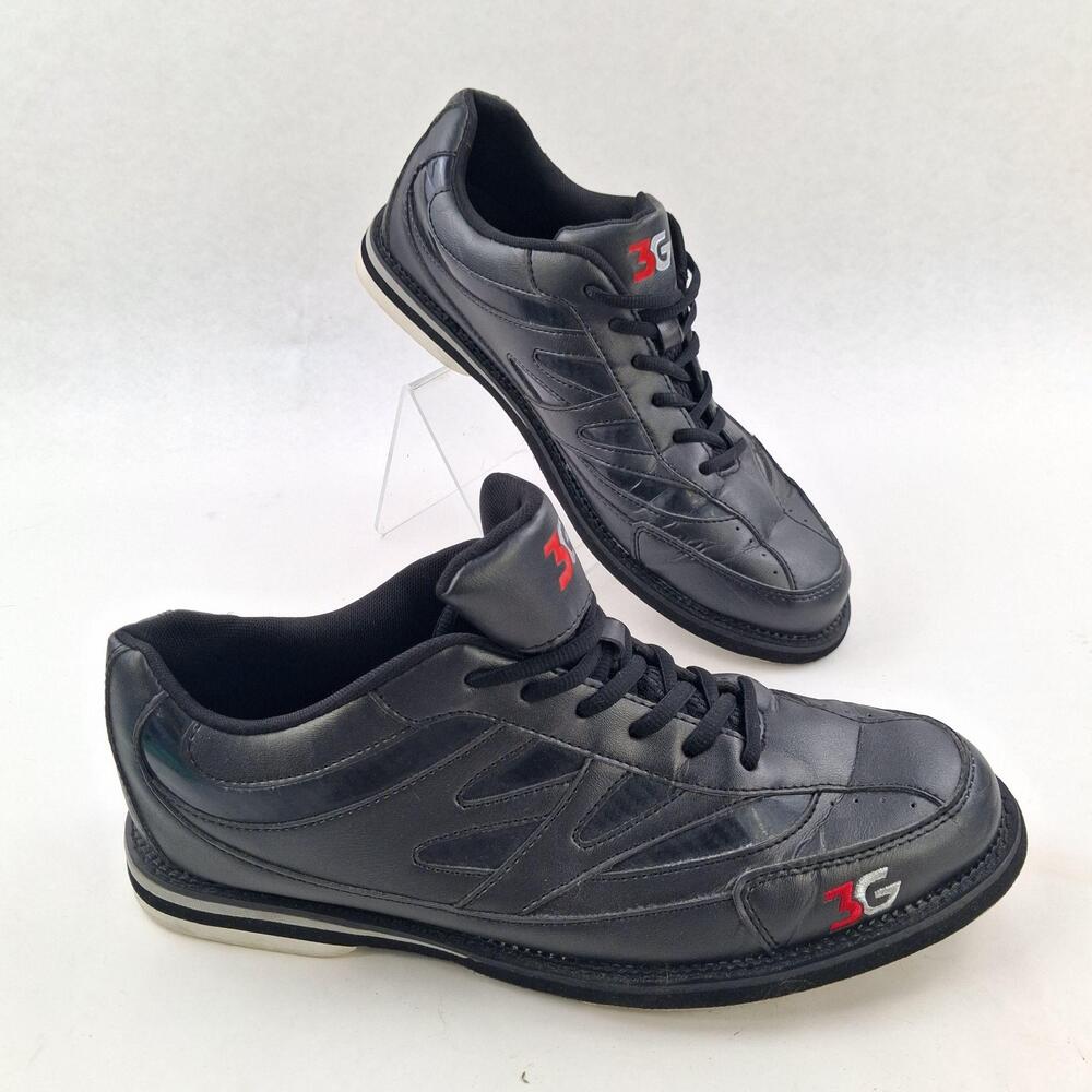 3G Cruze SC 300 Shoes Mens Size 10.5 Black Bowling Sneakers Synthetic Low Top